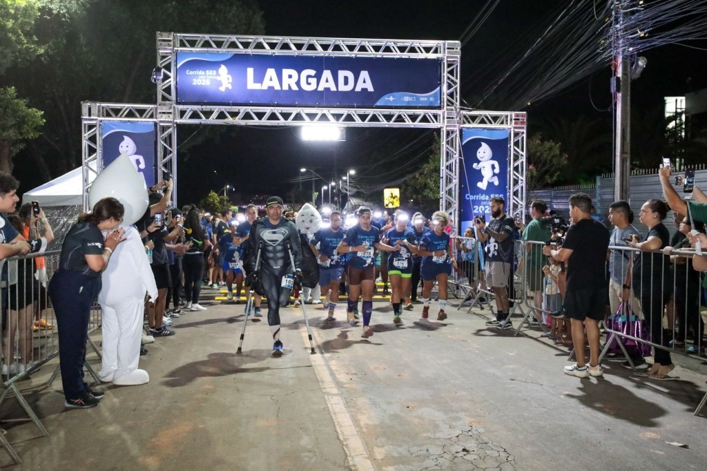 1ª Corrida SES Pela Saúde reúne cerca de 2 mil pessoas em Cuiabá