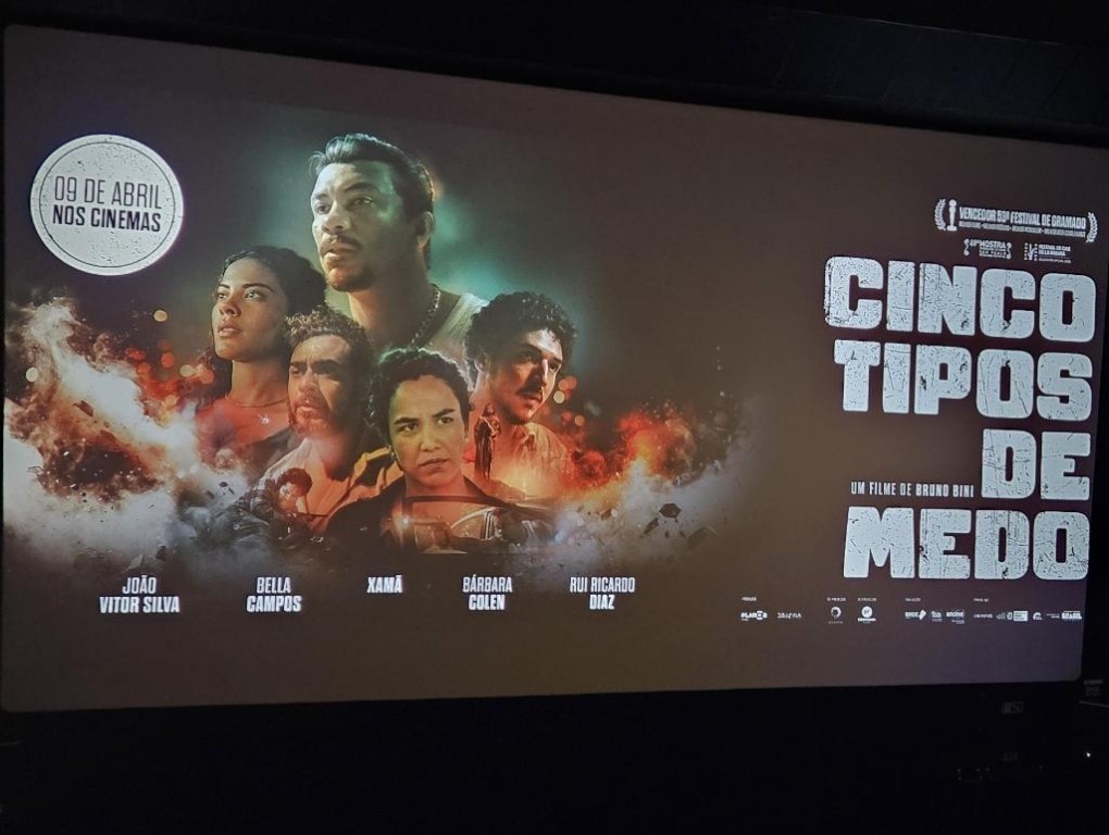 Com apoio do Governo de MT, Cinco Tipos de Medo chega aos cinemas de todo o país