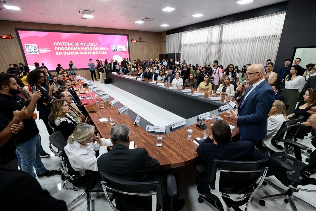 Governo de MT firma pacto com TJ, MP, AL, TCE e Defensoria em defesa das mulheres