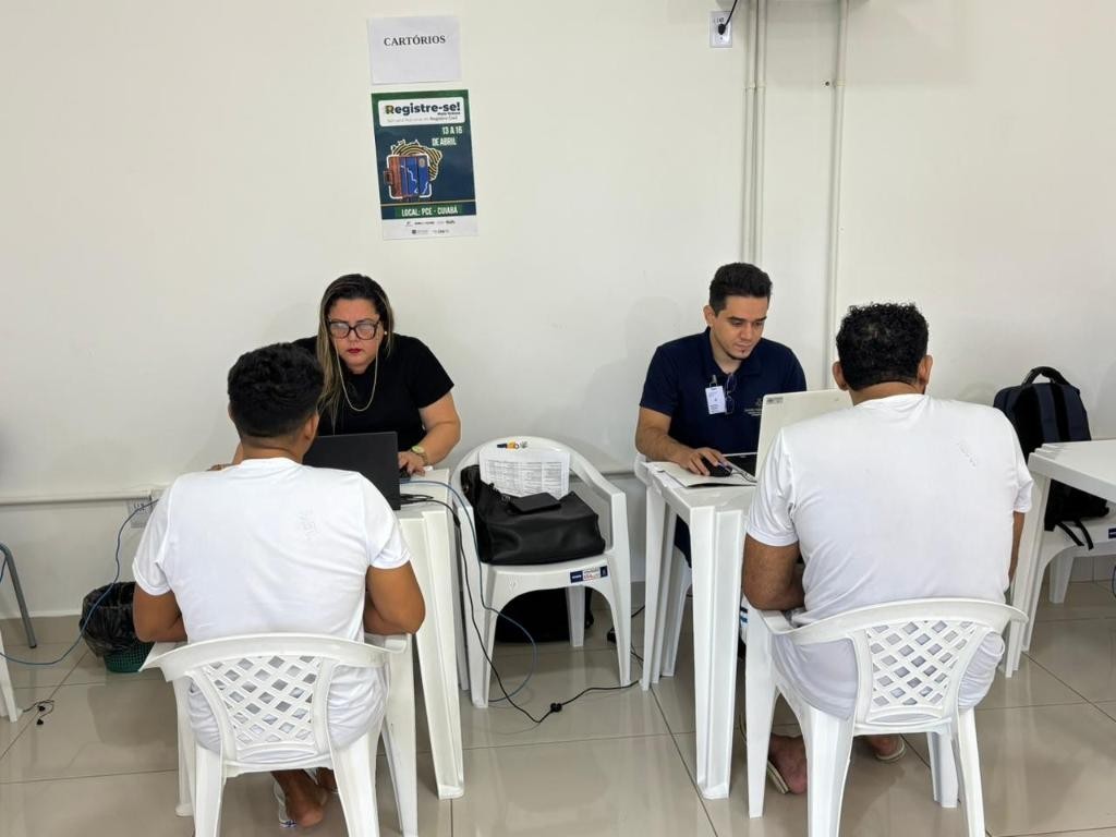 Sejus participa da Semana Nacional "Registre-se!" e amplia emissão de documentos no sistema prisional