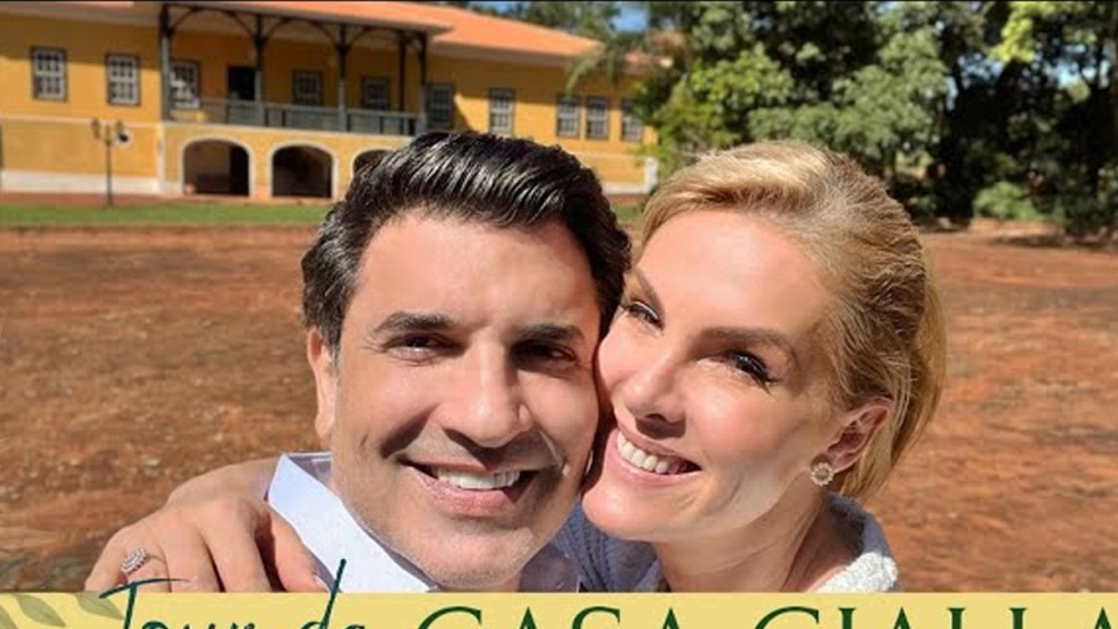 Ana Hickmann mostra rotina na mansão que comprou com Edu Guedes: ‘Plantando’