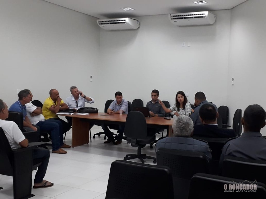 Autoridades do município de Nova Xavantina-MT se reúnem para debater questões de segurança pública e projetos sociais