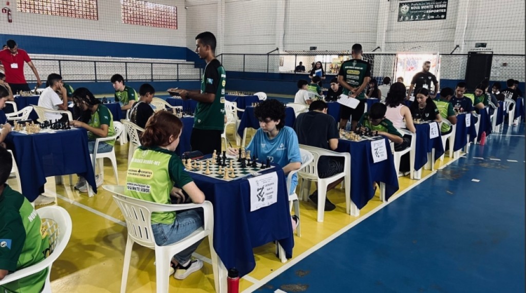 Atletas de Sinop conquistam 6 títulos estaduais no campeonato de xadrez
