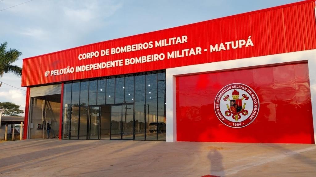 Corpo de Bombeiros inaugura nova unidade em Matupá nesta sexta-feira (27)