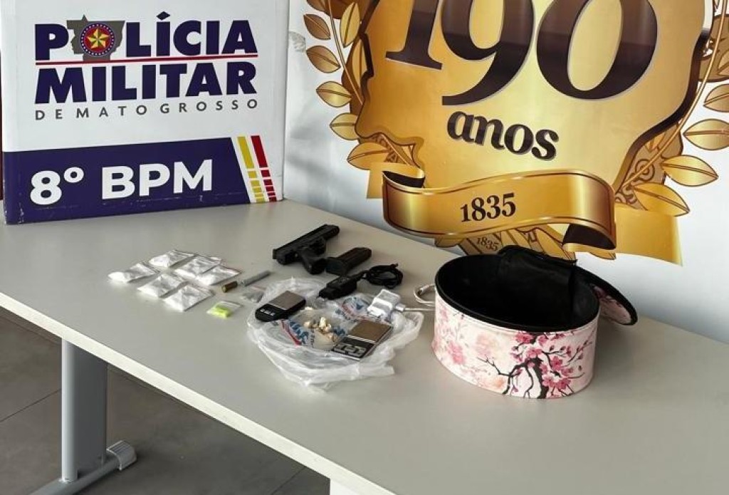 Ação conjunta da PM e Polícia Civil detém três suspeitos por roubo, apreende armas e drogas em Alta Floresta