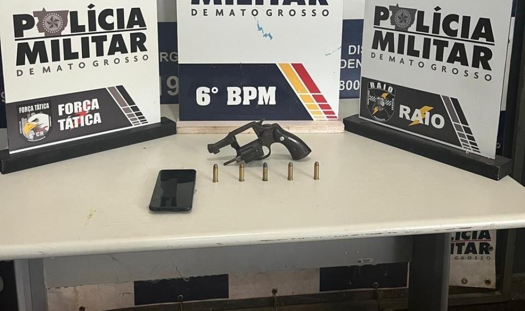 Polícia Militar frustra tentativa de homicídio contra mulher em Cáceres e prende faccionado em flagrante