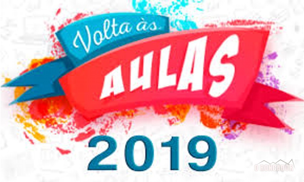 Volta as aulas nas escolas públicas em 2019