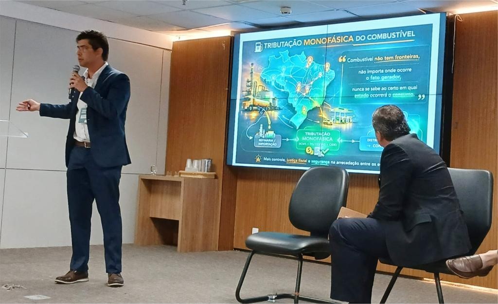 Sefaz apresenta sistema de troca de informações em seminário sobre roubo de cargas e delitos no setor de combustíveis