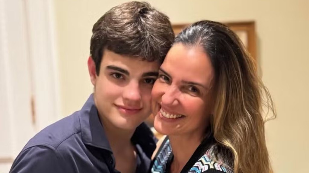 Filho de Faustão completa 18 anos e ganha homenagem emocionante da mãe: ‘Gentil’