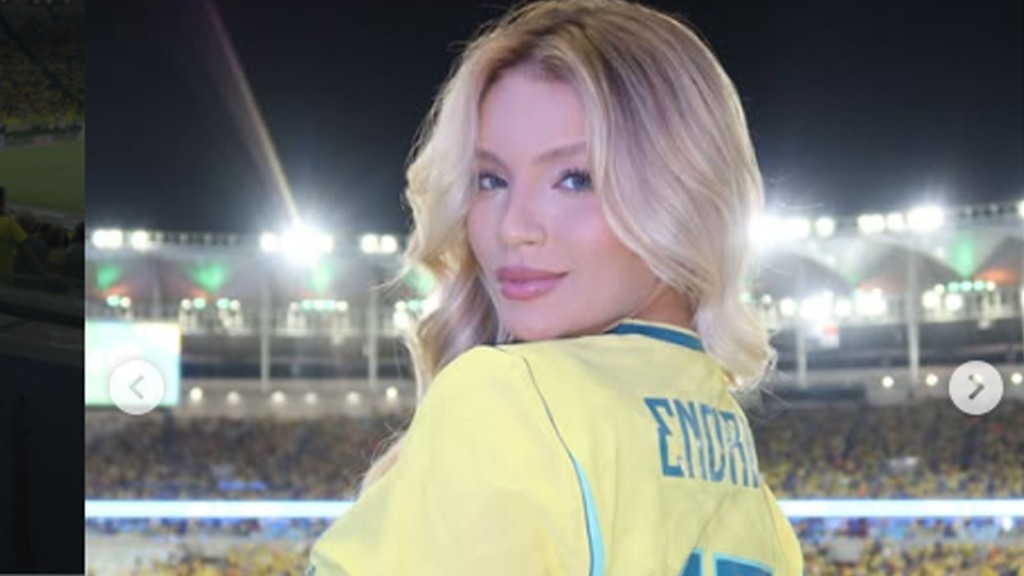 Gabriely Miranda homenageia Endrick com nail art inspirada na Copa do Mundo 2026