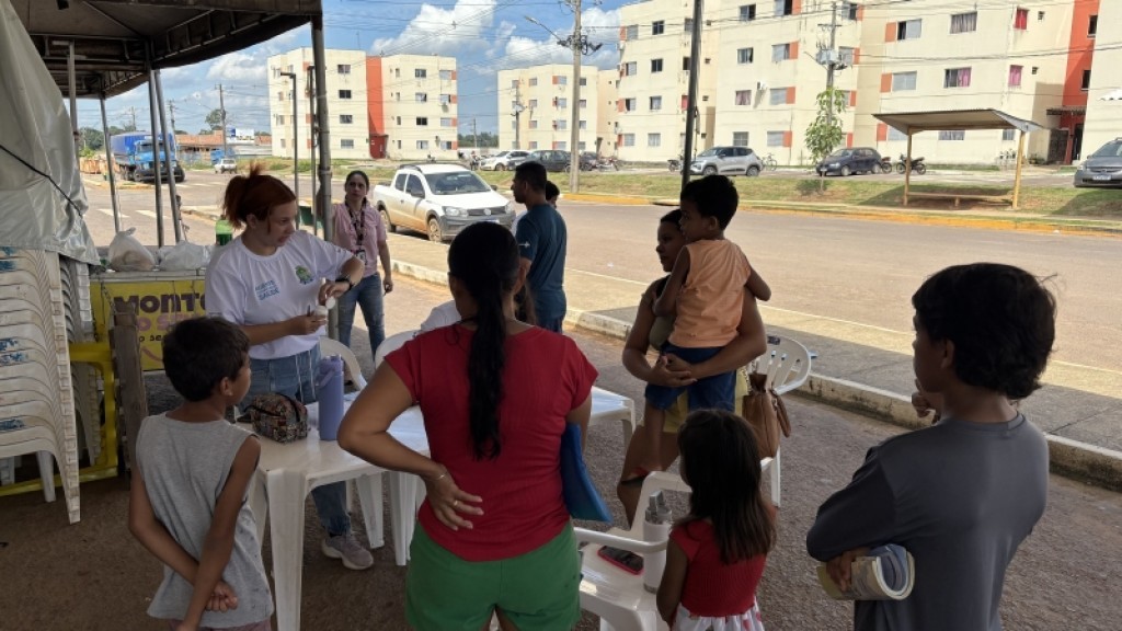 Prefeitura de Sinop aplica mais de 200 imunizantes em vacinação itinerante no Nico Baracat