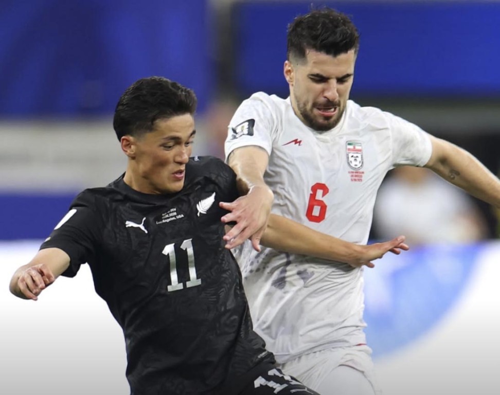 Irã e Nova Zelândia fazem jogo movimentado e empatam por 2 a 2