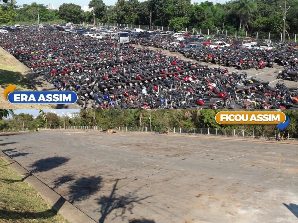 Detran reciclou mais de 56 mil veículos em todo o Estado em seis anos