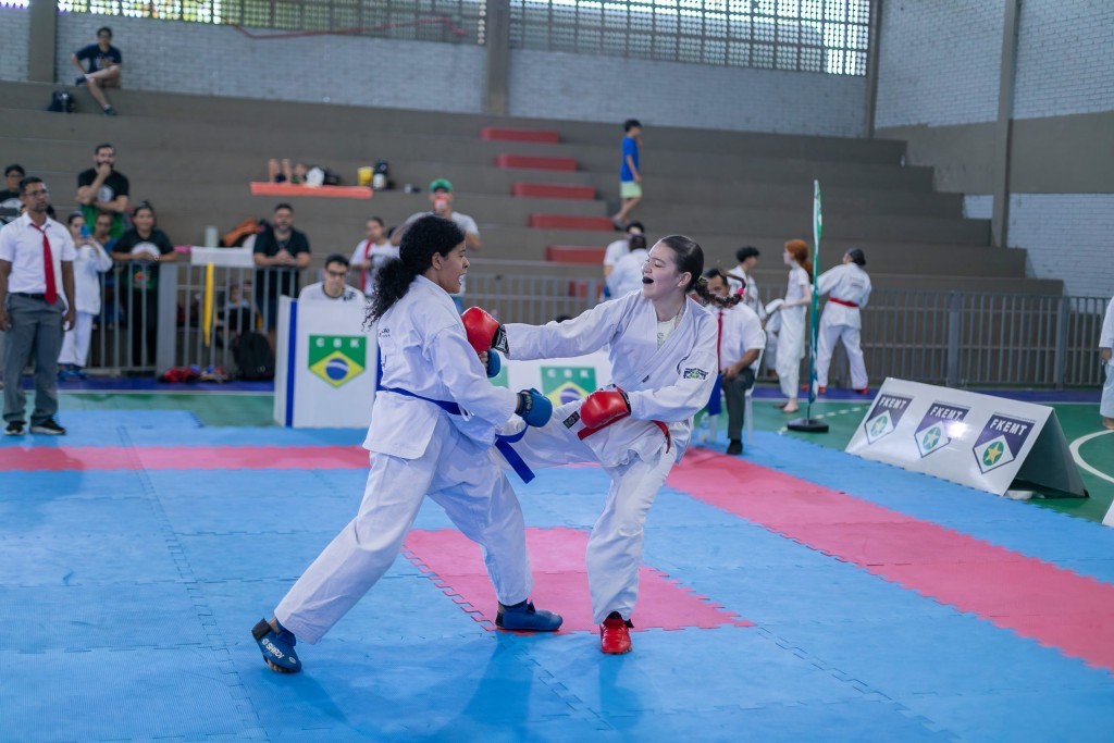 Cuiabá sedia disputas de karatê com regras adotadas em campeonatos mundiais