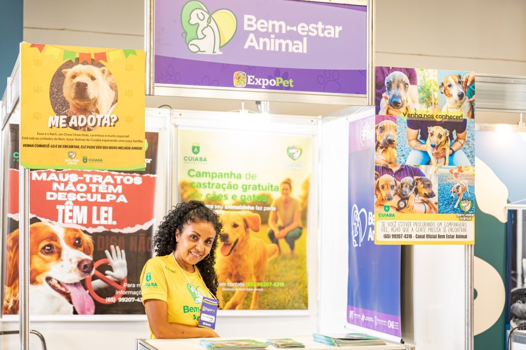 Prefeitura de Cuiabá é destaque na maior feira pet de MT