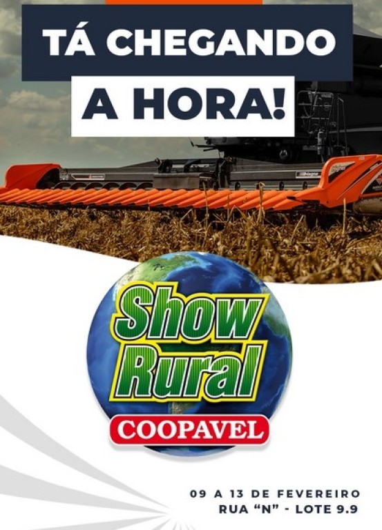 Show Rural Coopavel abre 2026 com receita de R$ 7,05 bilhões em negócios