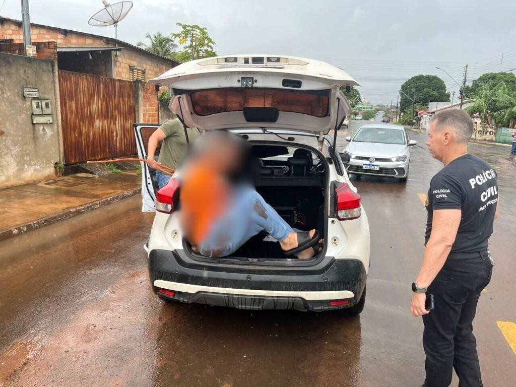 Polícia Civil prende líder de grupo criminoso responsável por furtos em Alto Araguaia