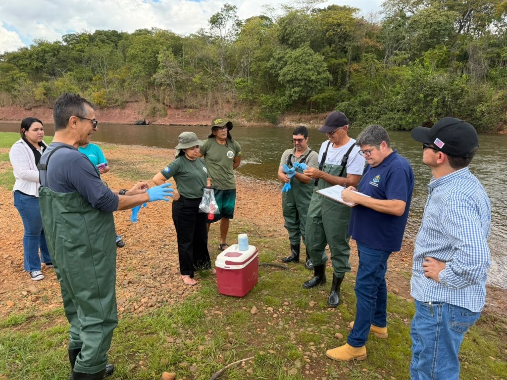 Sema capacita servidores para campanha que vai avaliar balneabilidade dos rios de Mato Grosso