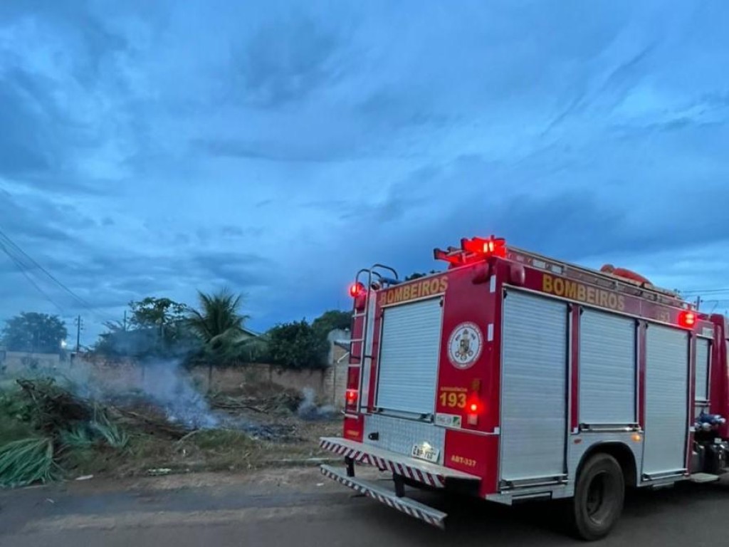 Corpo de Bombeiros combate três incêndios em diferentes regiões de Confresa