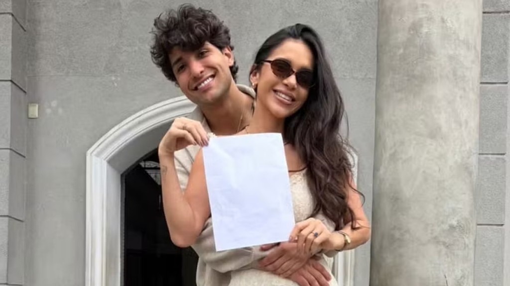Ex-BBB Gizelly Bicalho celebra união com Cauê Fanti: ‘Tem tanta coisa linda por vir’