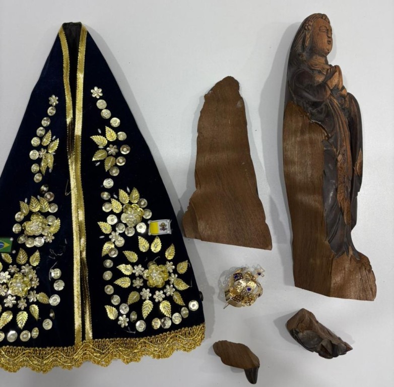Polícia Civil autua homem que violou e danificou imagem religiosa em Jauru
