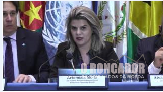 Bióloga representando empresa de Nova Xavantina participa de evento da ONU no Chile