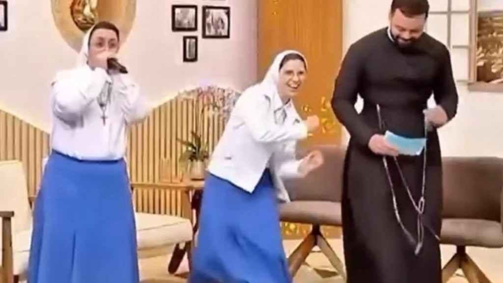 Freiras viralizam com beatbox e dança na TV religiosa: ‘Para avivar o seu Pentecostes’
