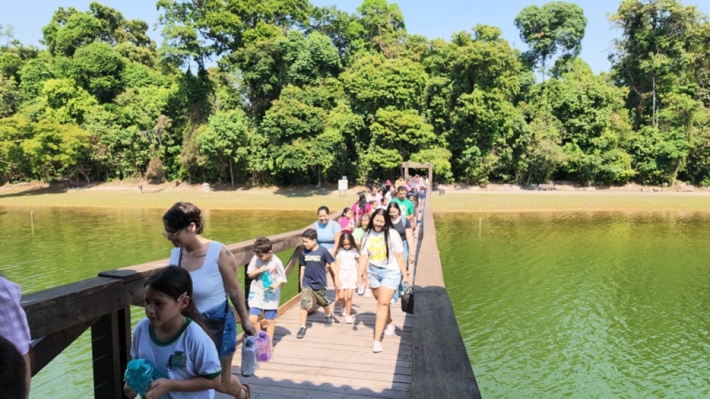 Dia da Árvore: cerca de 560 pessoas participam de programação especial no Parque Florestal de Sinop