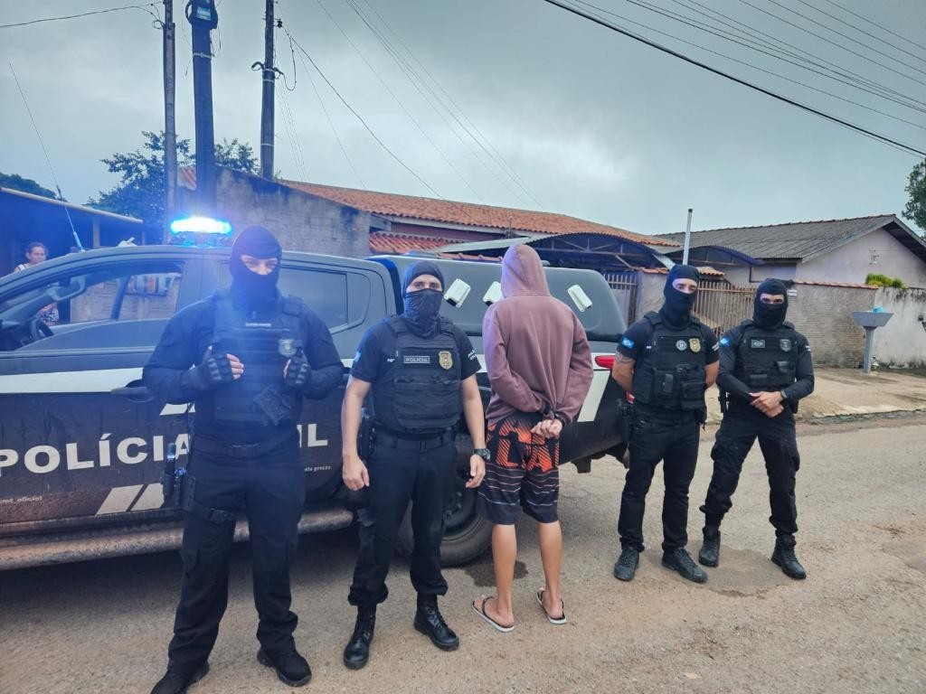 Polícia Civil deflagra operação contra facção com atuação em quatro municípios de Mato Grosso