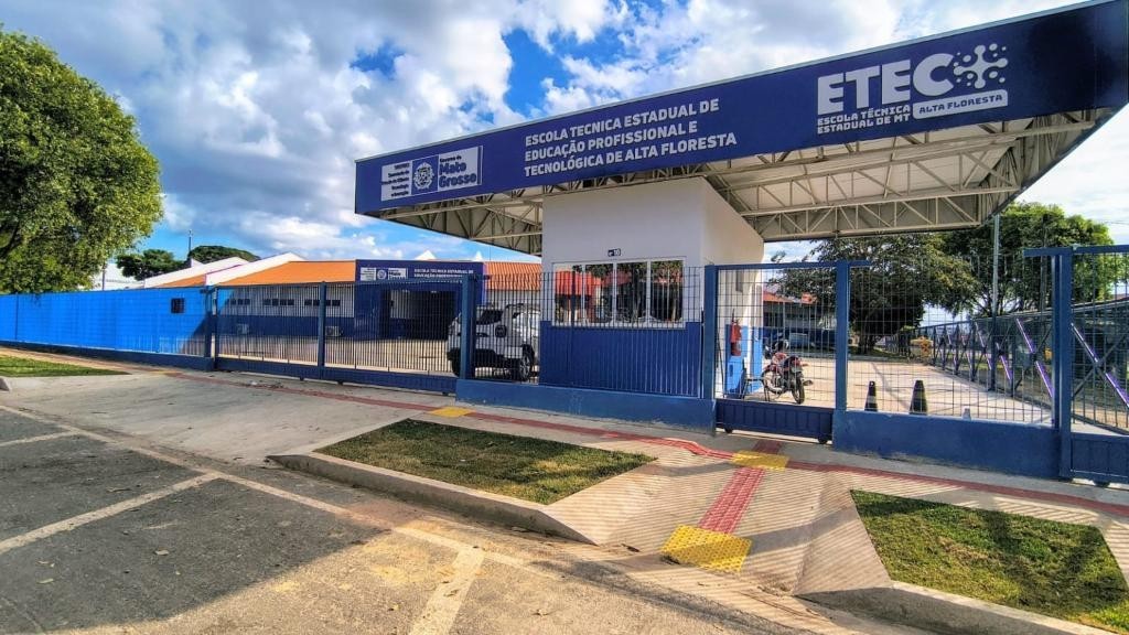 Seciteci entrega reforma da Escola Técnica de Alta Floresta nesta sexta-feira (27)