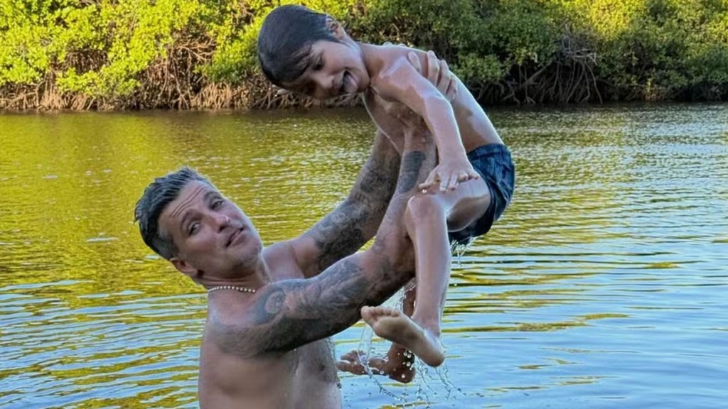 Bruno Gagliasso curte dias de descanso em família na Bahia: ‘Obrigado, até breve’