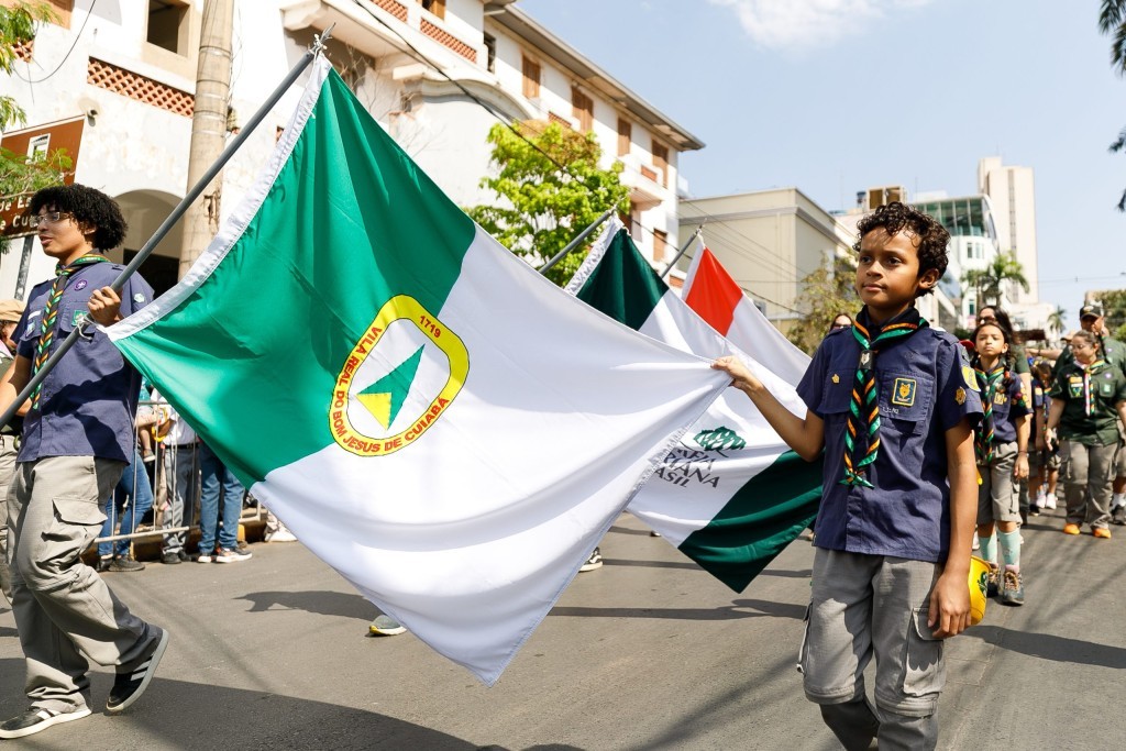 Cuiabá celebra 204 anos da Independência do Brasil com desfile noturno nesta segunda