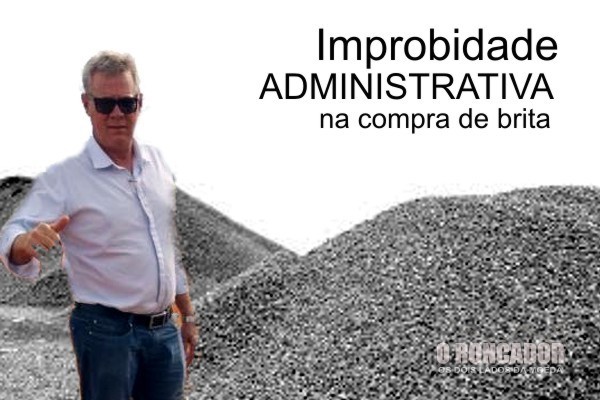 João Cebola responde a mais um processo por Improbidade Administrativa na compra de Brita