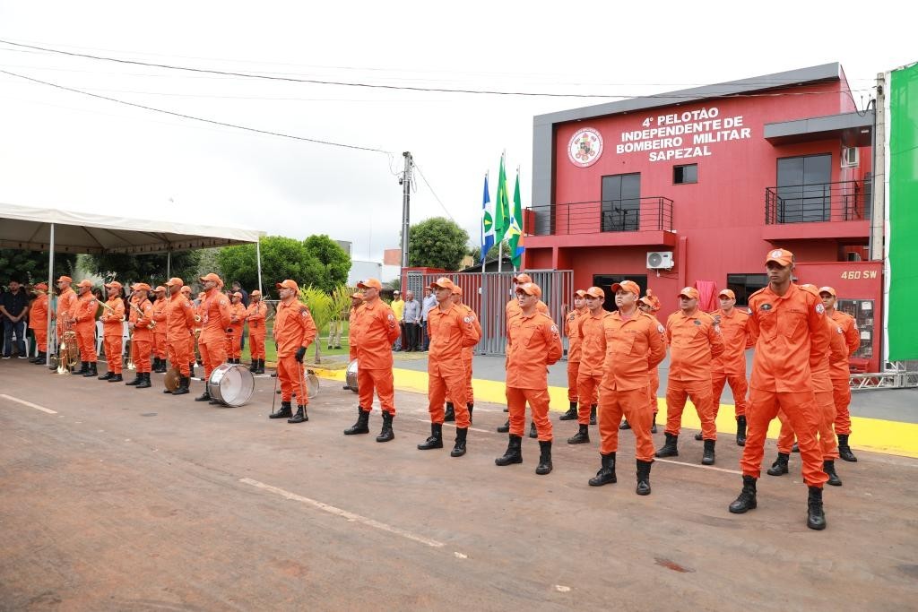Novo unidade do Corpo de Bombeiros em Sapezal vai reforçar atendimento e reduzir tempo de resposta