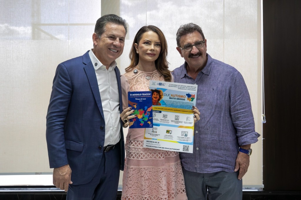 Governador e primeira-dama lançam capacitação sobre autismo e TDAH para 3 mil profissionais