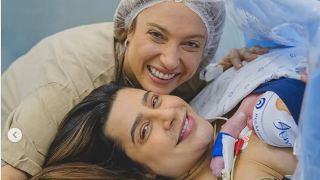 Lauana Prado exibe momento mágico em que Dom veio ao mundo: ‘Um sonho lindo’