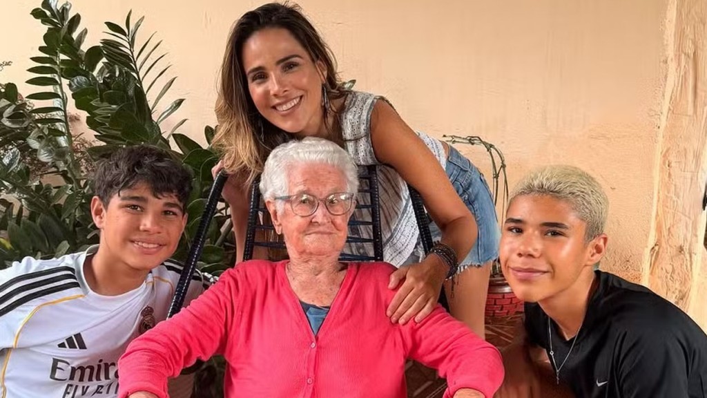 Wanessa Camargo visitam avó materna de 91 anos em casa de campo: ‘Muito amor’