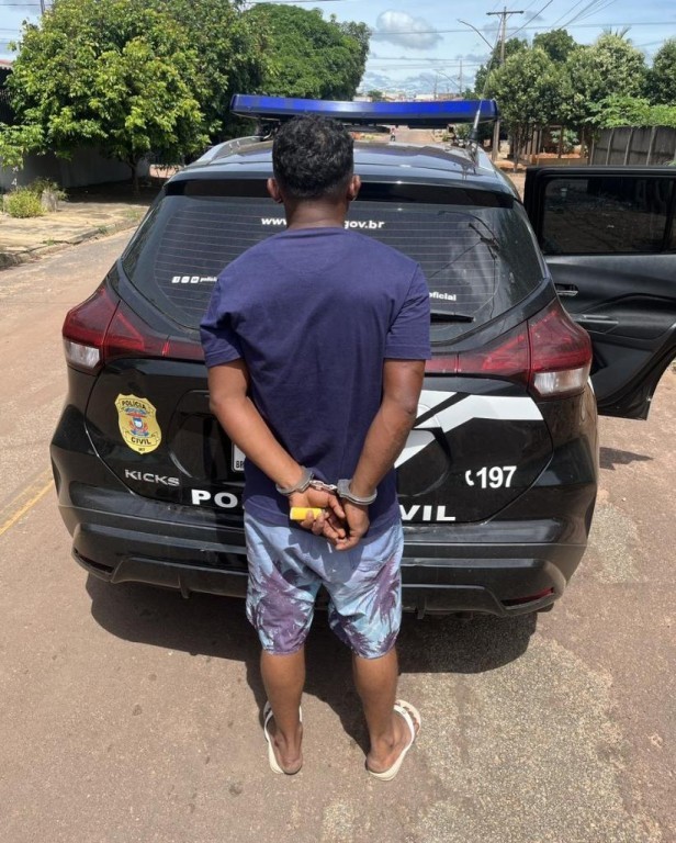 Homem foragido da Justiça é preso pela Polícia Civil em Vila Rica