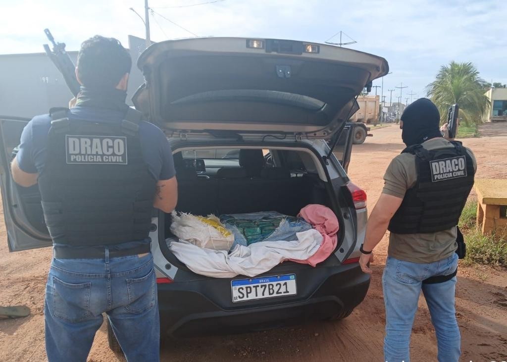 Polícia Civil apreende meia tonelada de drogas na região da fronteira com a Bolívia