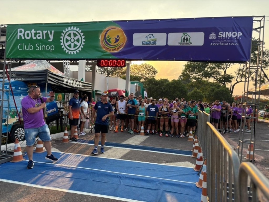 Prefeitura de Sinop apoia realização da Corrida Ritmo Run que será realizada neste sábado (4)