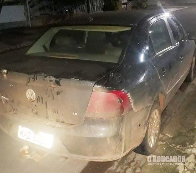 PM de Nova Nazaré prende suspeitos de assalto em Confresa e recupera carro roubado