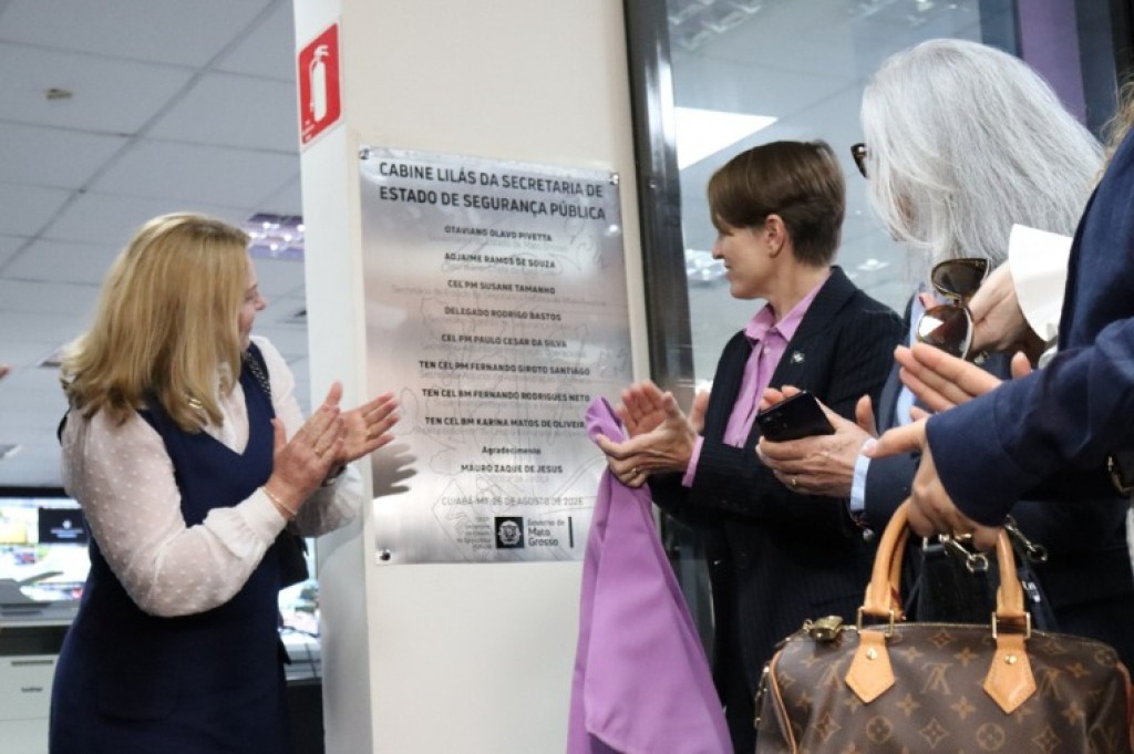 Com apoio do MPMT, Cabine Lilás é inaugurada em Cuiabá