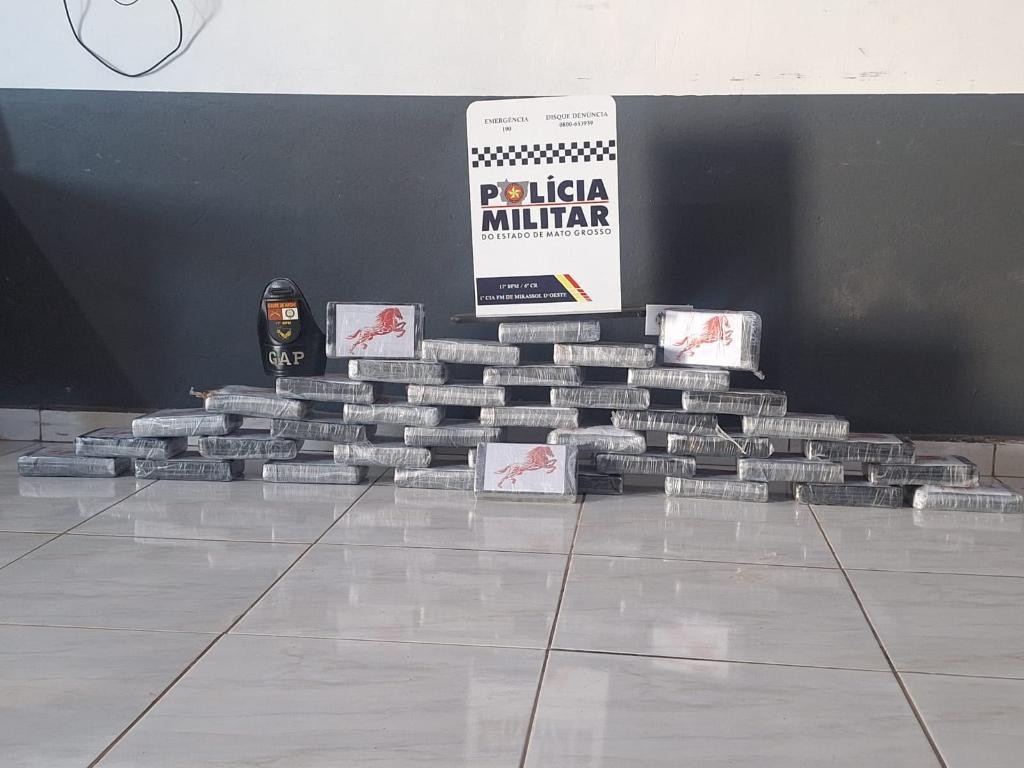 Polícia Militar apreende mais 46 tabletes de cocaína após queda de aeronave