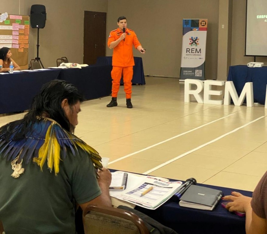 Corpo de Bombeiros apresenta projeto Aldeia Verde para lideranças indígenas