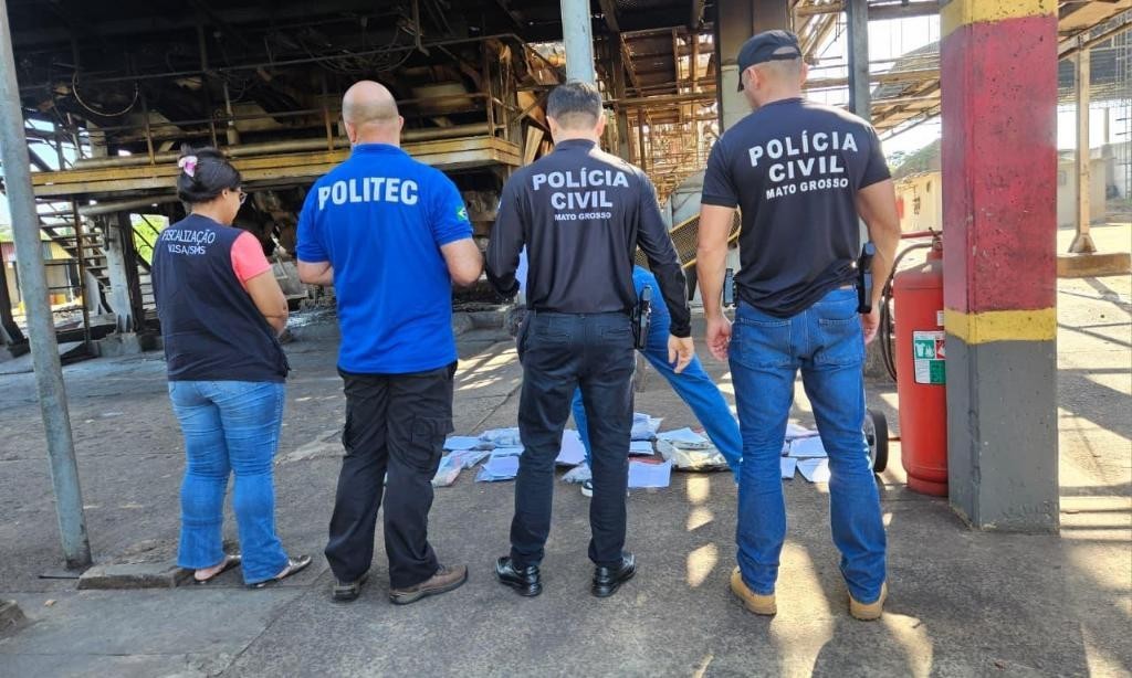 Polícia Civil realiza incineração de drogas apreendidas em Alto Araguaia