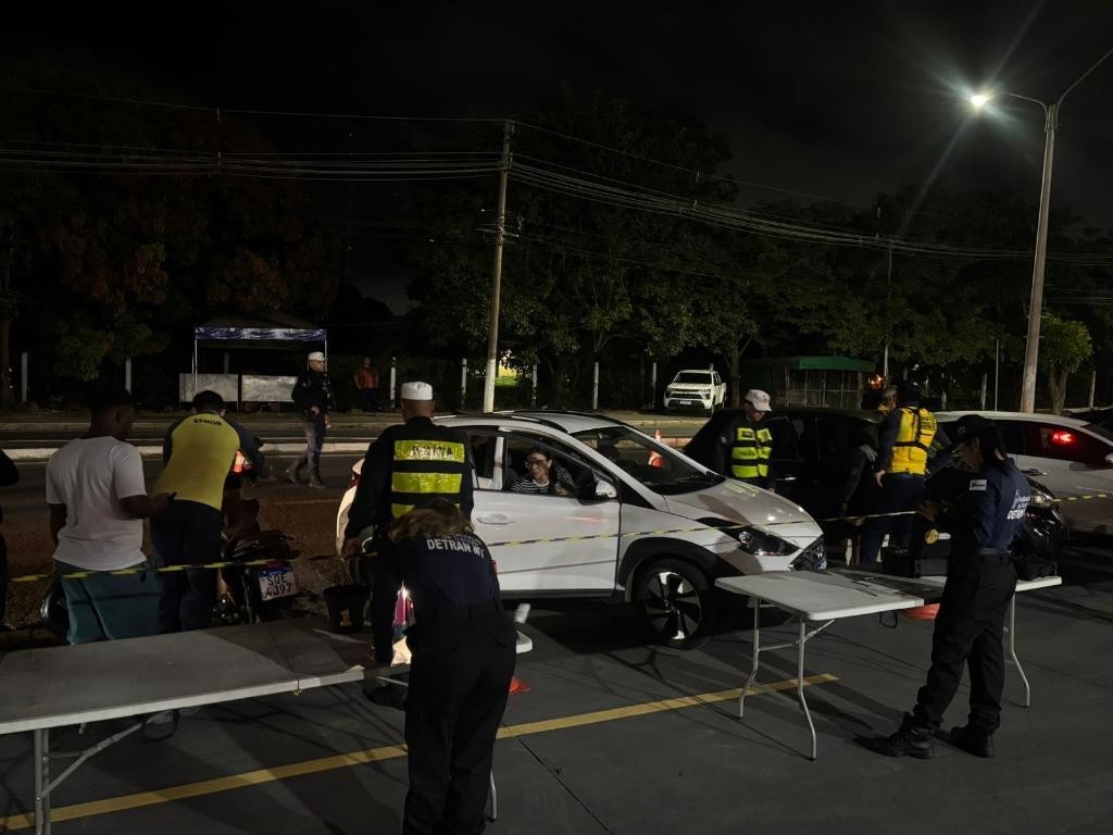 Operação Lei Seca prende 12 condutores e remove 45 veículos em Cuiabá