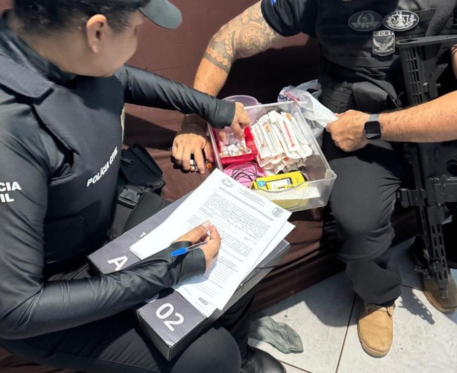 Polícia Civil cumpre buscas e apreende medicamentos emagrecedores importados irregularmente em Cáceres