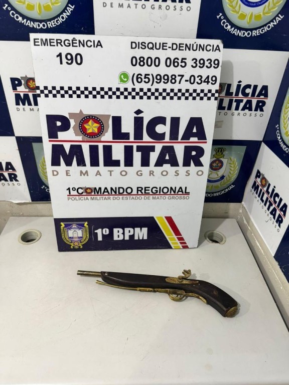 Polícia Militar prende suspeito de tentativa de roubo contra motociclista em Cuiabá