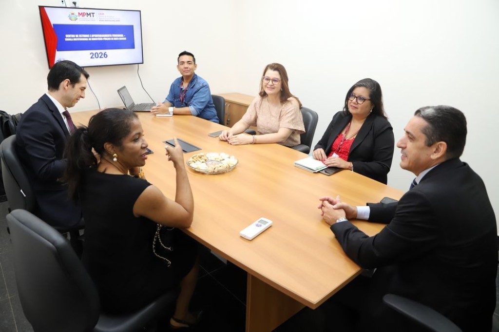 Ceaf recebe visita técnica da Escola Judicial do TRT 23ª Região