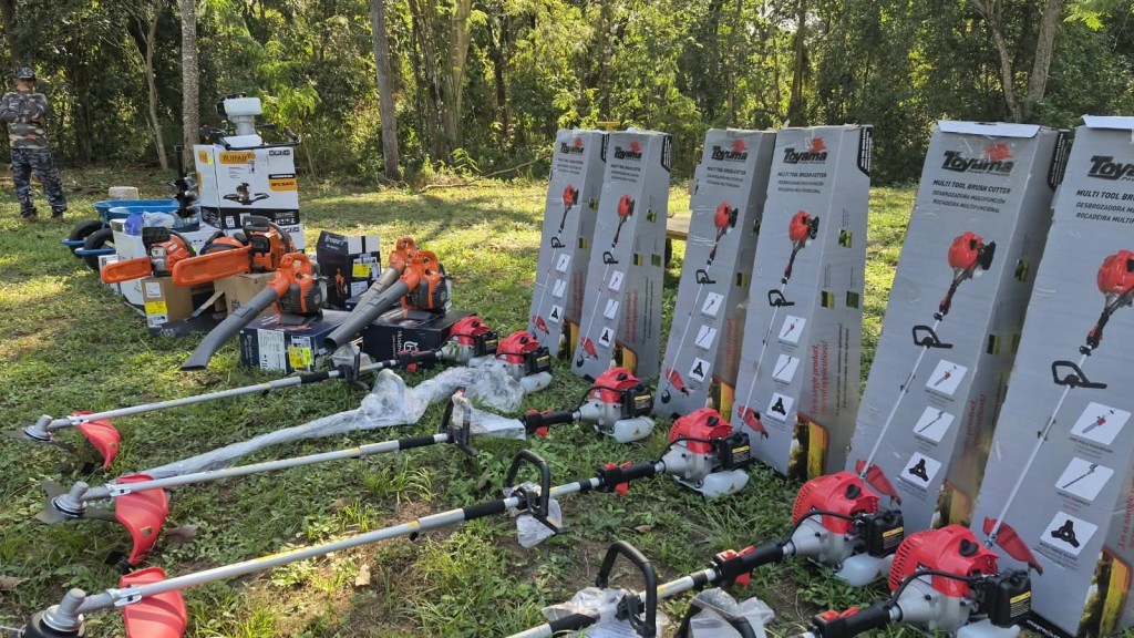 Horto Florestal recebe novos equipamentos para fortalecer ações de arborização em Cuiabá